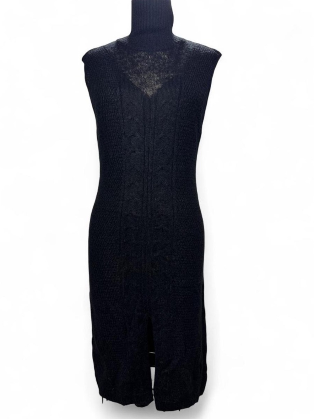 J.ING Limited - Slvless Turtleneck Sweater Dress